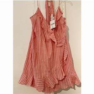 3x NWT Red and white striped dress